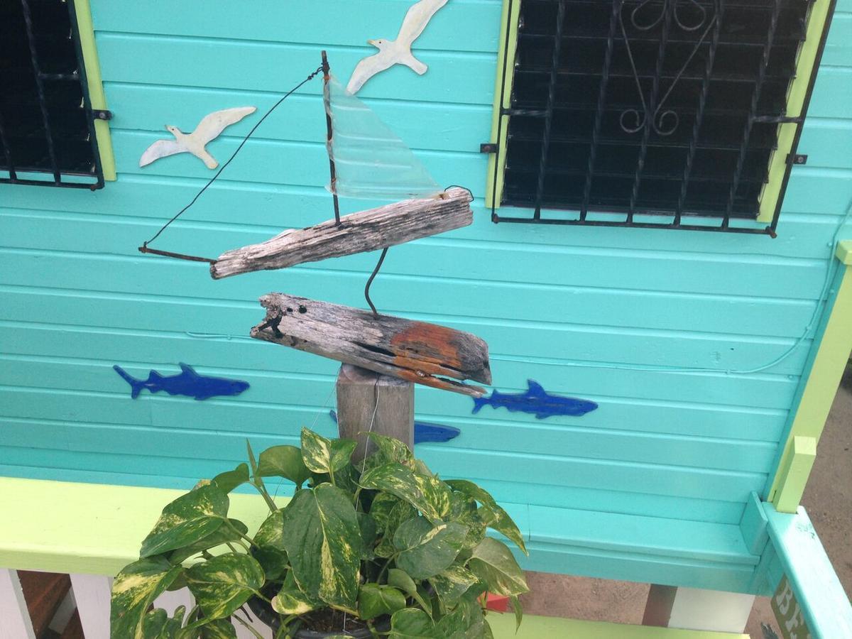 The Bottle Tree House Villa Caye Caulker Kültér fotó