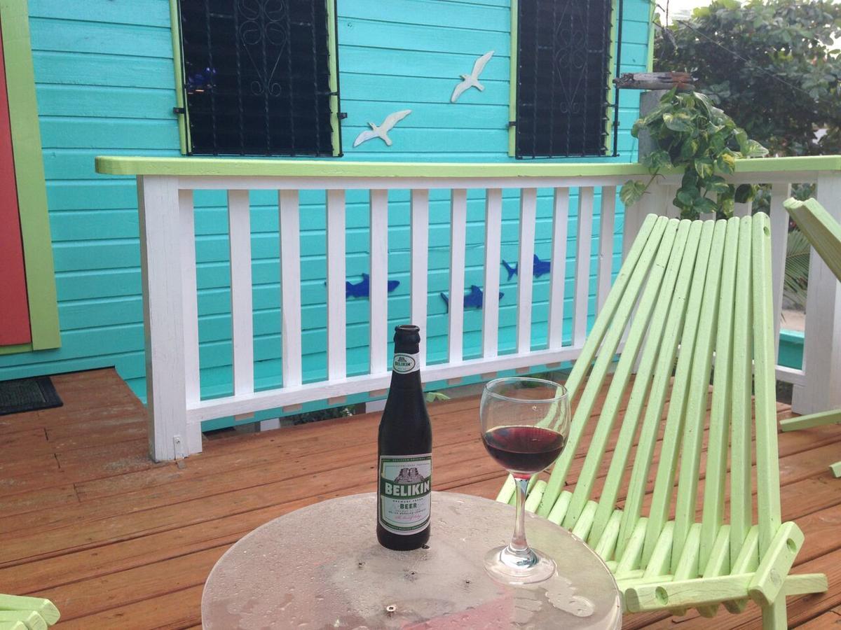 The Bottle Tree House Villa Caye Caulker Kültér fotó
